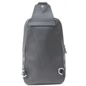 Louis Vuitton Black Black Silver Damier Sling Avenue Bag Infini Waist